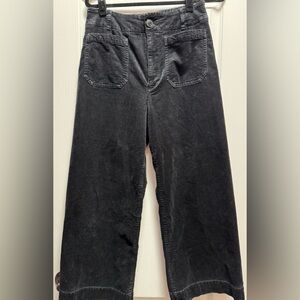 Maeve Black Cropped Pants